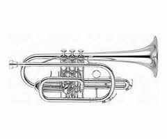 Yamaha ycr2310sii cornetta  argentata