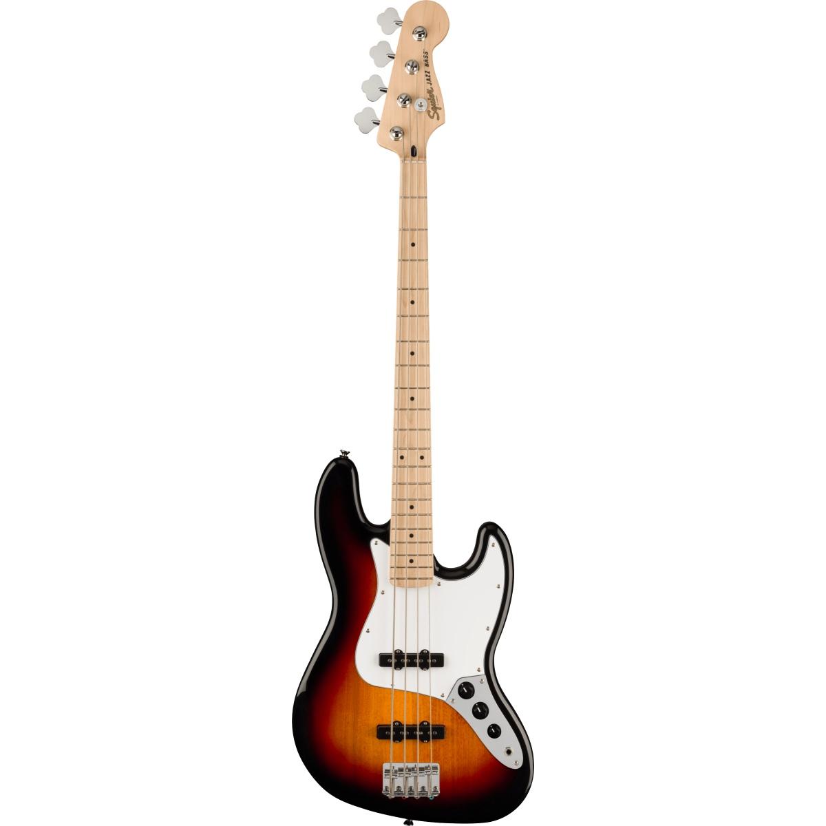 Fender affinity jazz bass mn wpg 3 tone sunburst basso elettrico 4 corde
