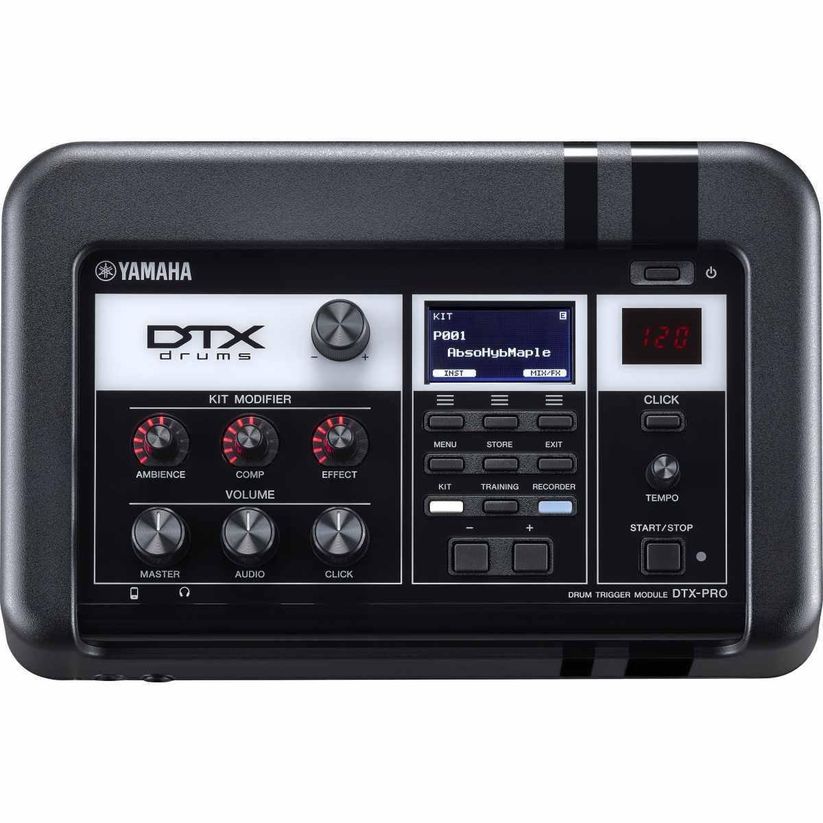 Yamaha dtx8k-xbf batteria elettronica pad silicone - black forrest