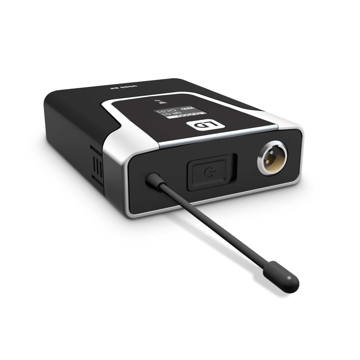 LD SYSTEMS U506 BPH - Sistema per Radiomicrofono con Bodypack e Headset - 655 - 679 MHz.