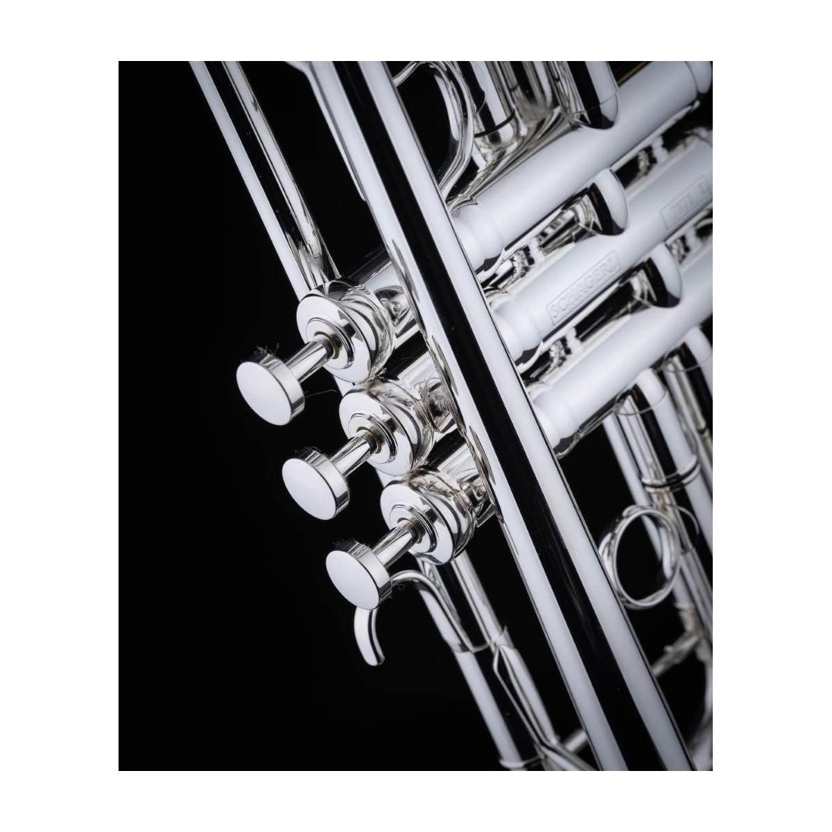 SCHAGERL 1961 L Meister Tromba in DO Reverse  ARGENTATA