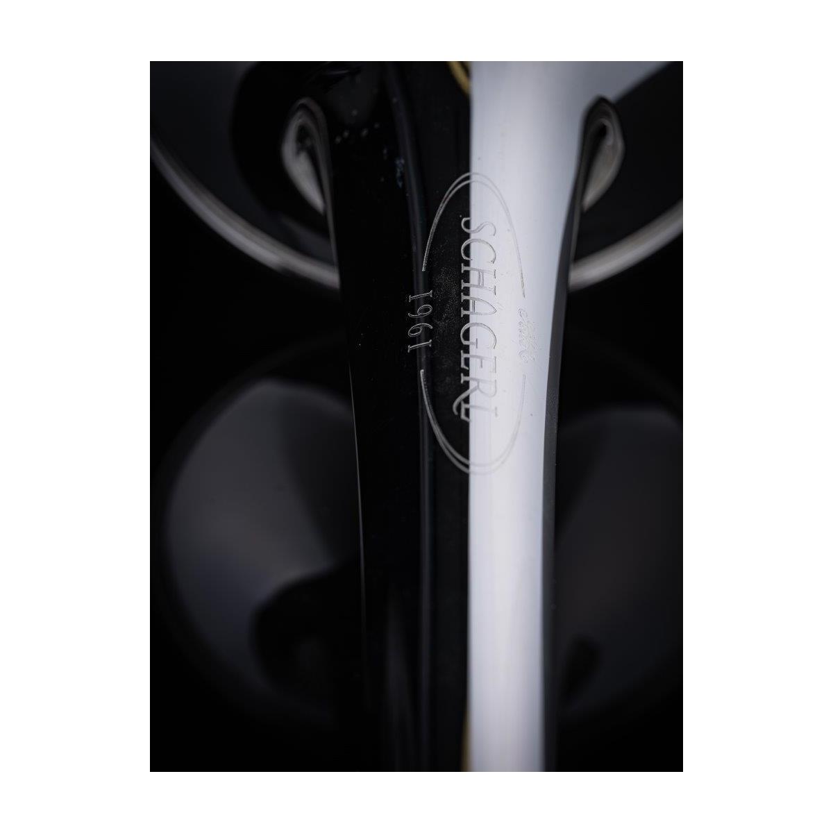 Schagerl 1961 L Meister Tromba in DO Reverse campana Yellow Brass finitura RAW