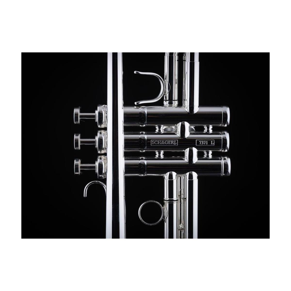 SCHAGERL 1961 ML YELLOBRASS 2021 TROMBA IN Bb ARGENTATA