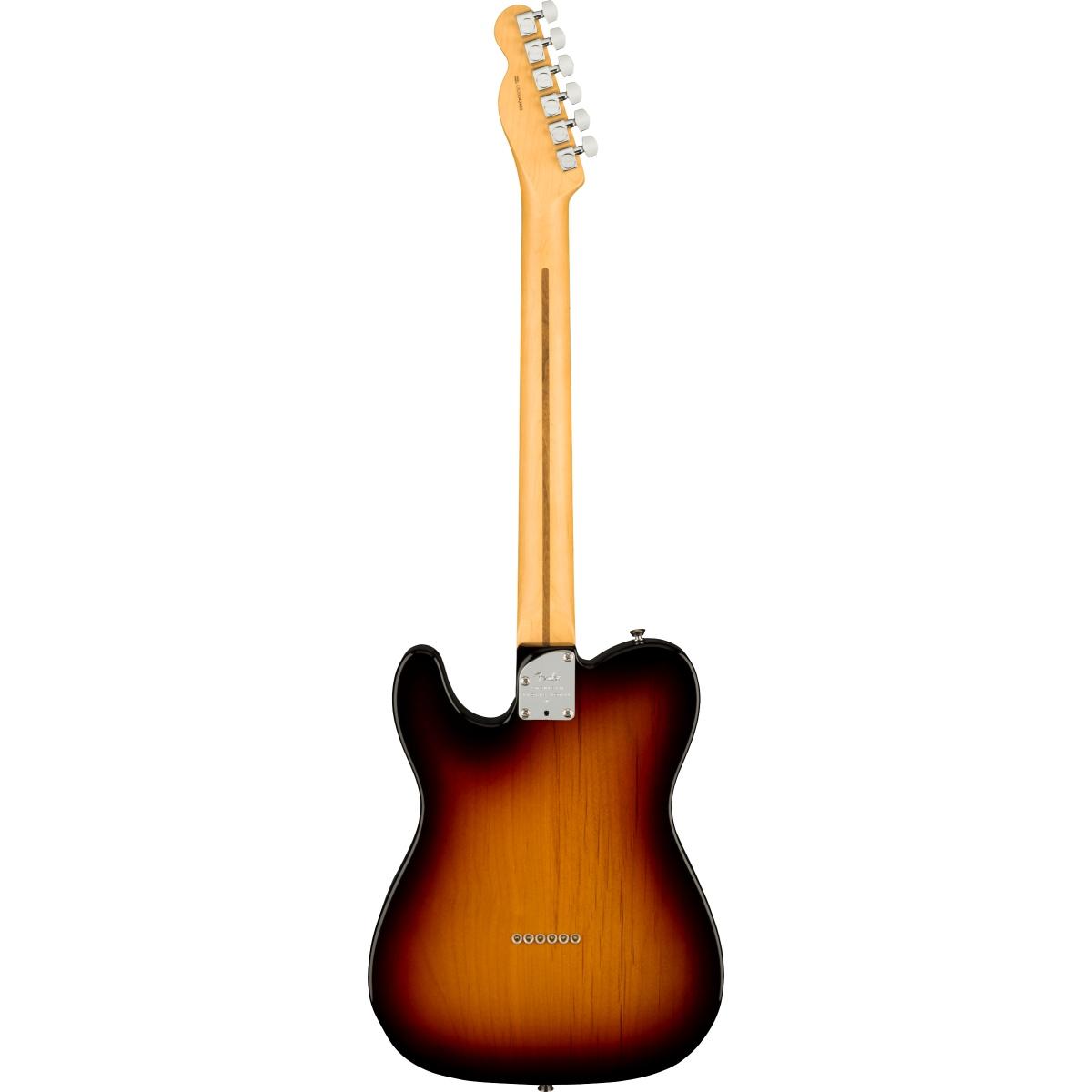 Fender telecaster american professional ii mn 3 tone sunburst