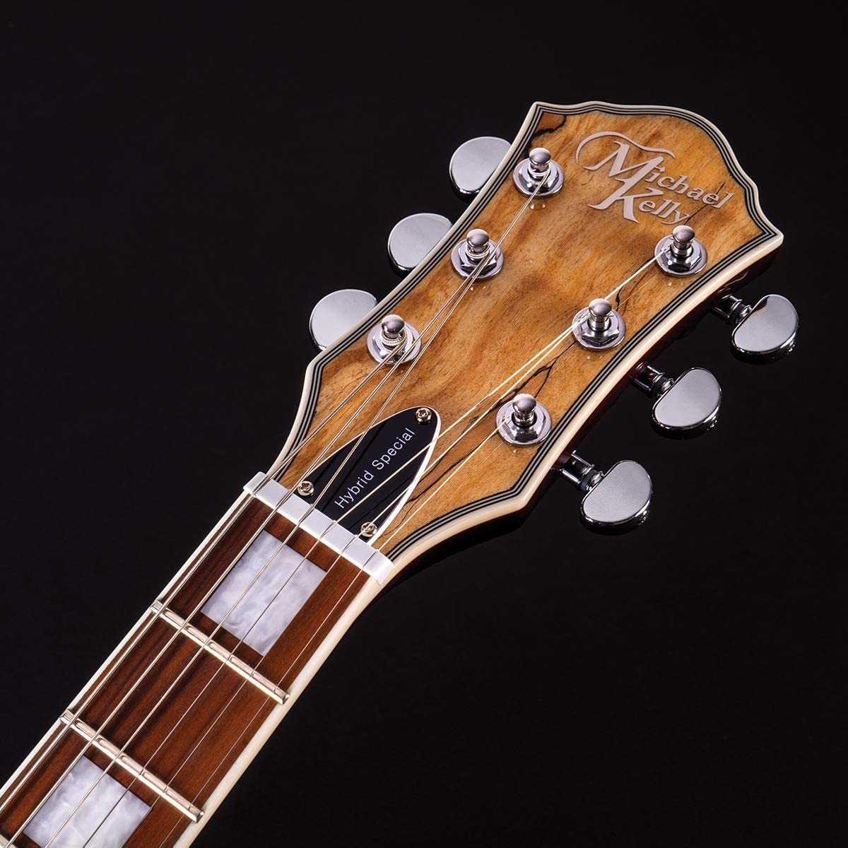 MICHAEL KELLY HYBRID SPECIAL - Chitarra ibrida elettrica/acustica - Spalted  Maple