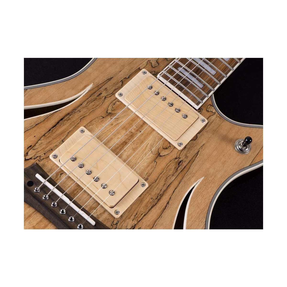 MICHAEL KELLY HYBRID SPECIAL - Chitarra ibrida elettrica/acustica - Spalted  Maple