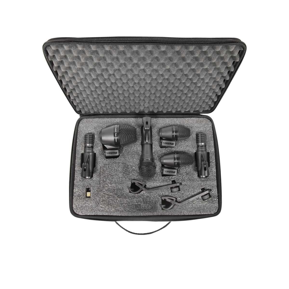 SHURE PGADRUMKIT6 Kit da 6 microfoni per batteria
