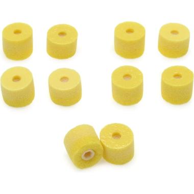 SHURE EAYLF1-10 Inserti cilindrici memory foam Gialli