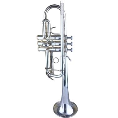 BBRASS PGD21S TROMBA in DO argentata campana in Yellow Brass