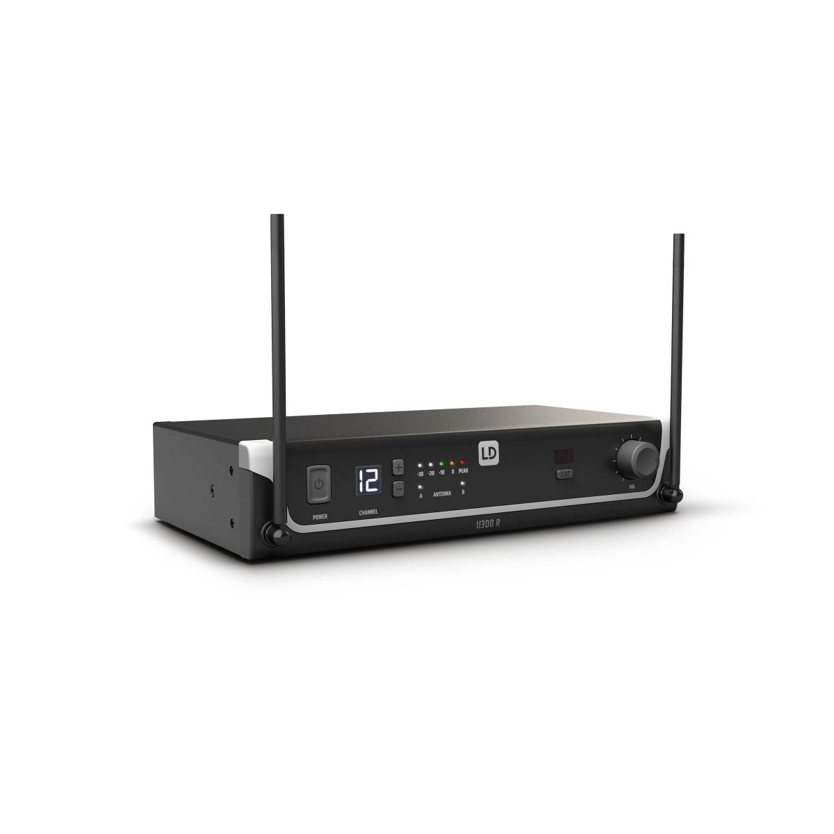 LD SYSTEMS U306 BPH - Sistema per Radiomicrofono con Bodypack e Headset - 655 -  679 MHz