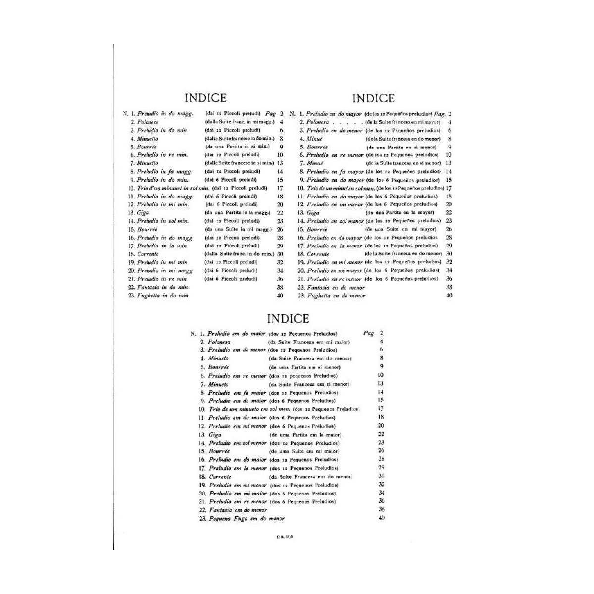 23 pezzi facili + audio online bach 11