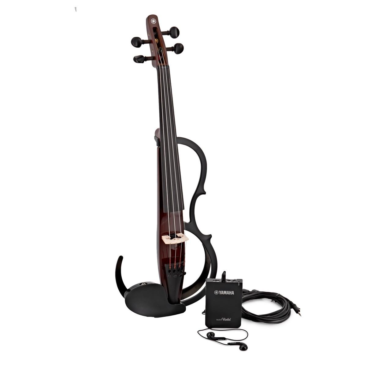Yamaha ysv104bro brown violino silent elettrico 4 corde