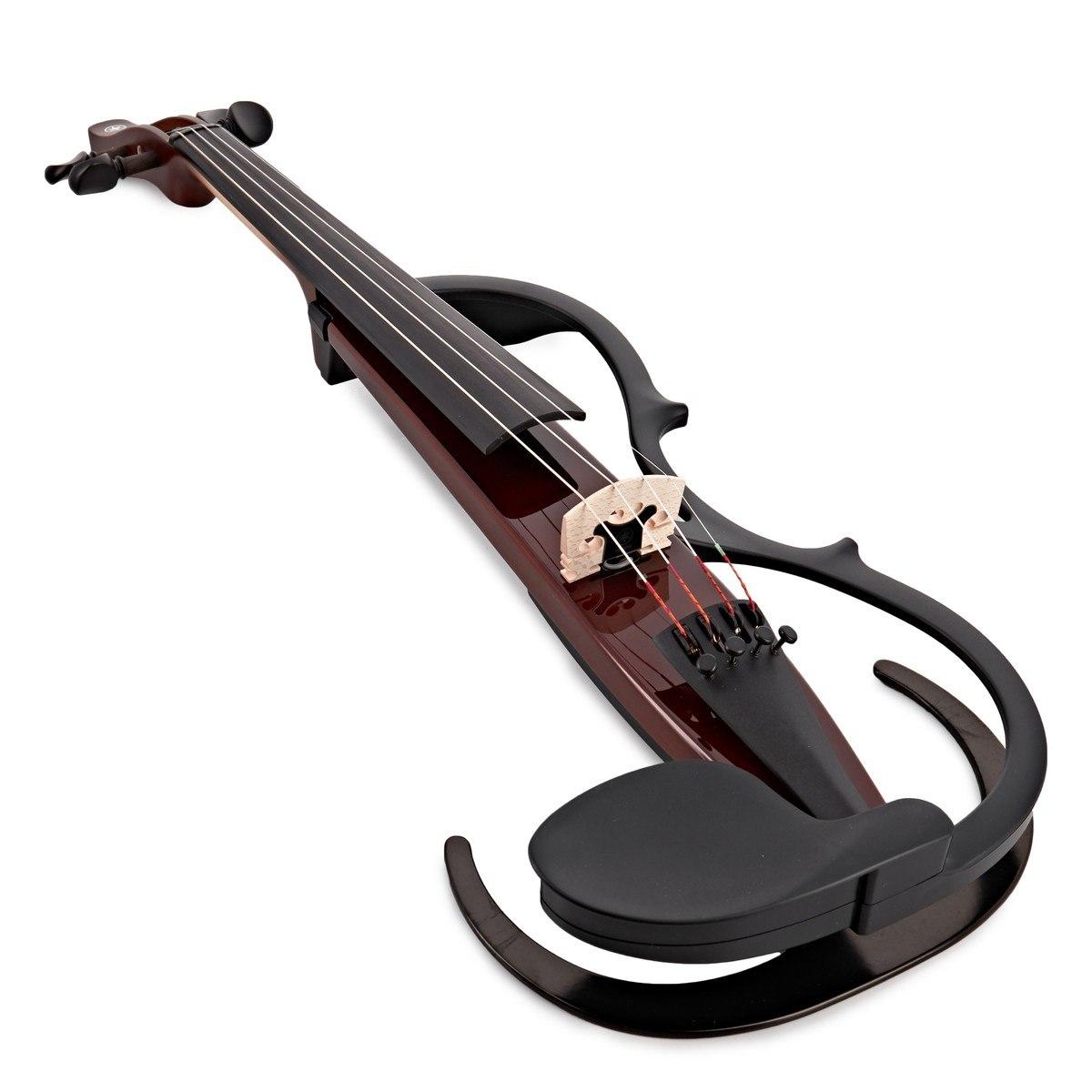 Yamaha ysv104bro brown violino silent elettrico 4 corde
