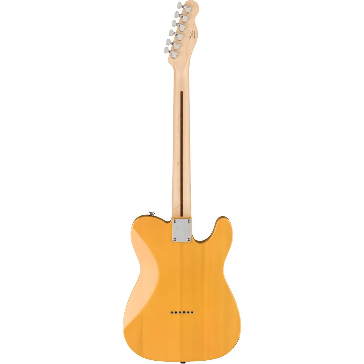 Fender squier affinity telecaster mn bpg lh butterscotch blonde chitarra elettrica mancina