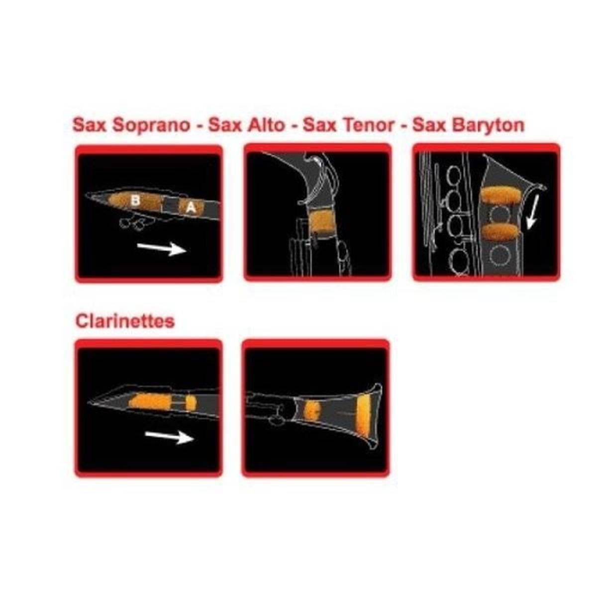 Saxmute sordina per sax alto