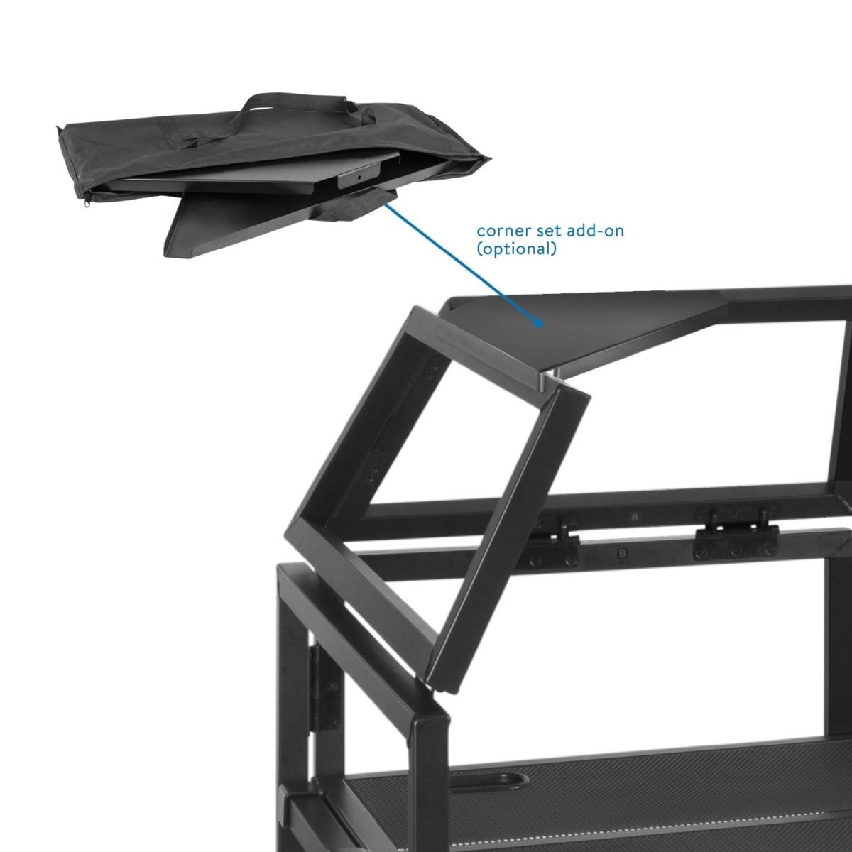 VONYX DB5 PRO DJ ALUMINIUM BOOTH LARGE 2 mt