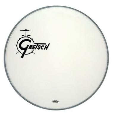 GRETSCH 811038 AMBASSADOR COATED White PELLE 18" CON LOGO