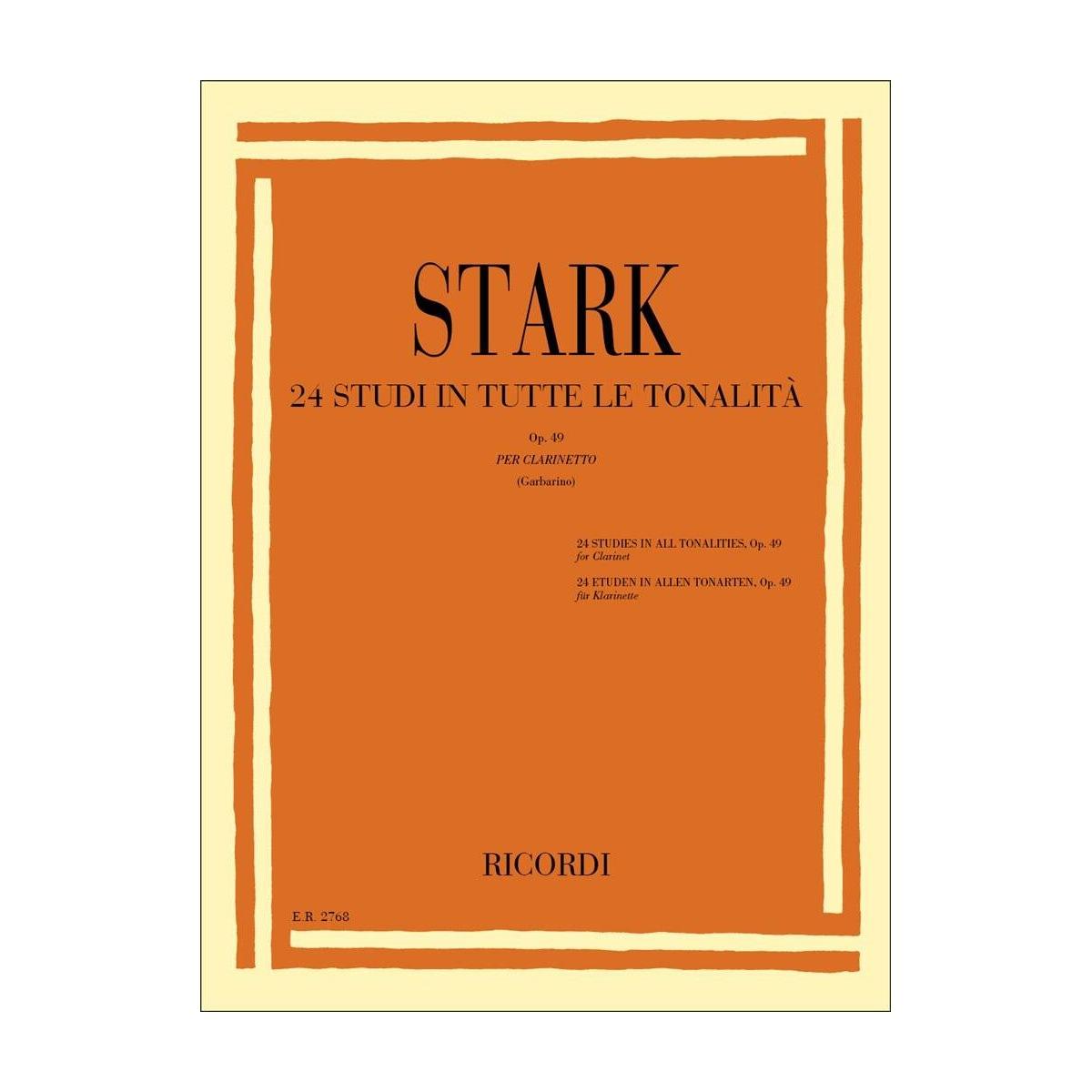 24 studi in tutte le tonalita' op.49 stark 27