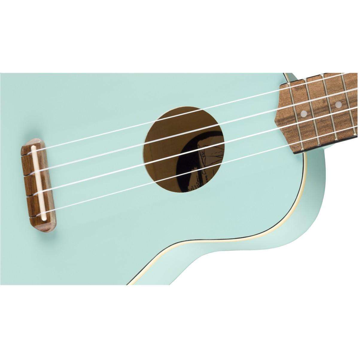 Fender venice ukulele soprano daphne blue
