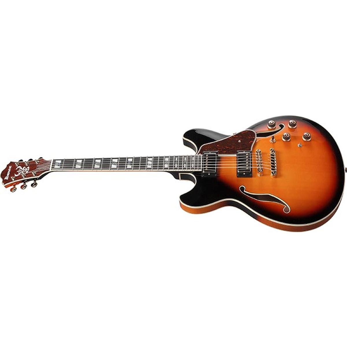 Ibanez as113bs hollow body brown sunburst chitarra elettrica