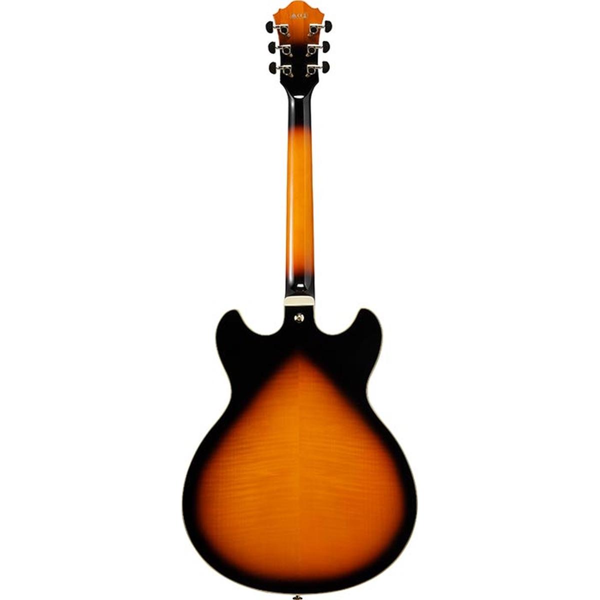 Ibanez as113bs hollow body brown sunburst chitarra elettrica