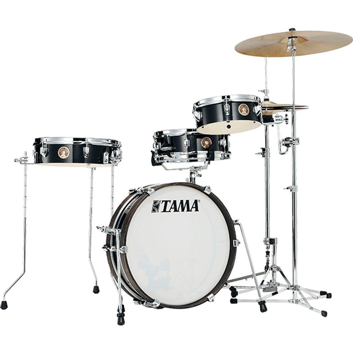 TAMA LJK48P-HBK Club-JAM Pancake 4-pezzi shell pack cassa 18 HAIRLINE BLACK