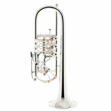 SCHAGERL WIEN "Z" TROMBA IN DO SILVER PLATED SN 10930