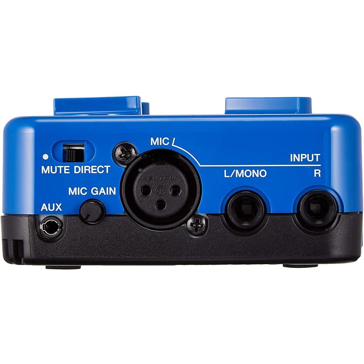 Yamaha sc02 blue amplificatore per cuffie / mixer per voce, tastiere