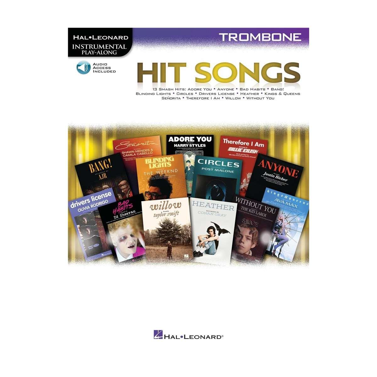 Hit songs per trombone ( audio online)