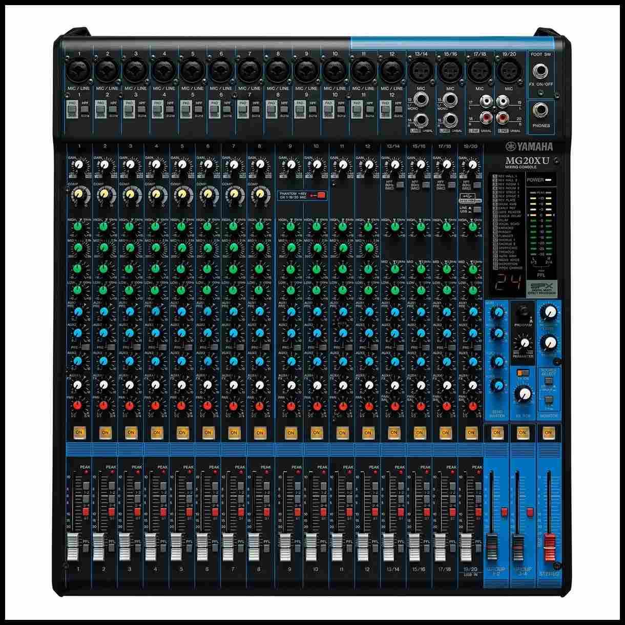 Yamaha mg20xu mixer analogico