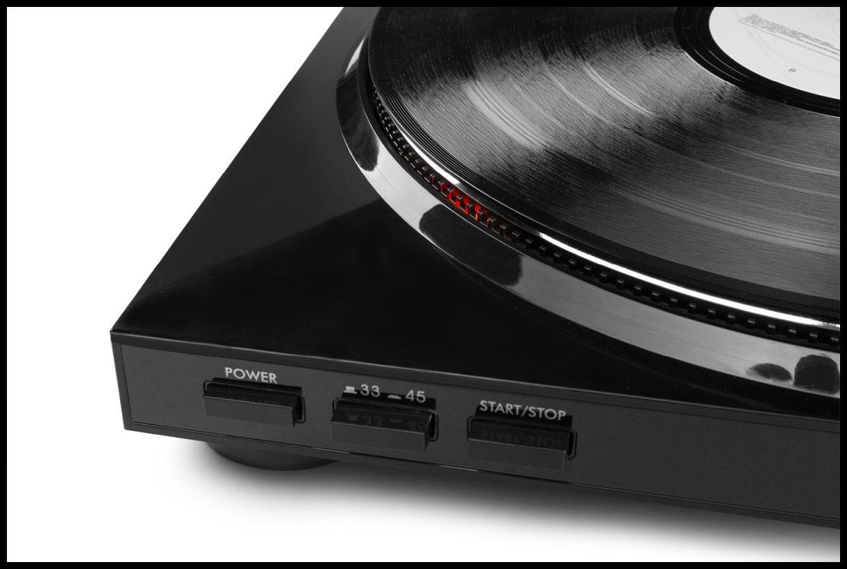 AUDIZIO RP310 Giradischi con USB Nero