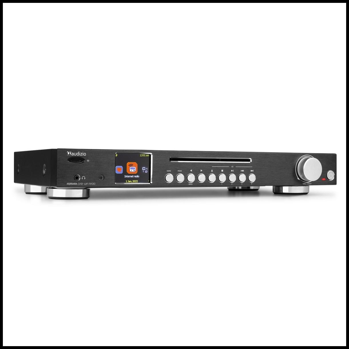 AUDIZIO Ferrara Radio Internet con DAB+/FM e lettore CD