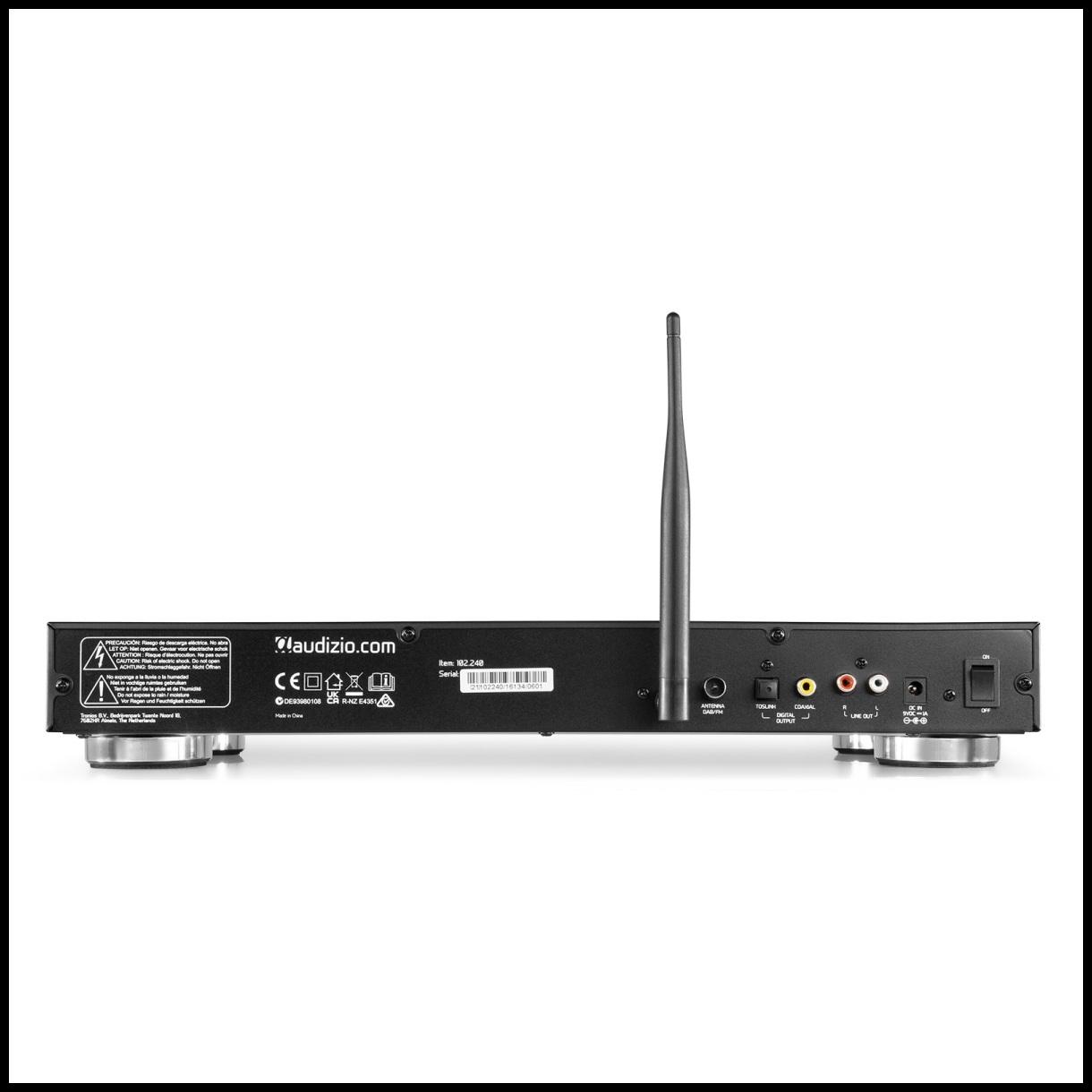 AUDIZIO Ferrara Radio Internet con DAB+/FM e lettore CD