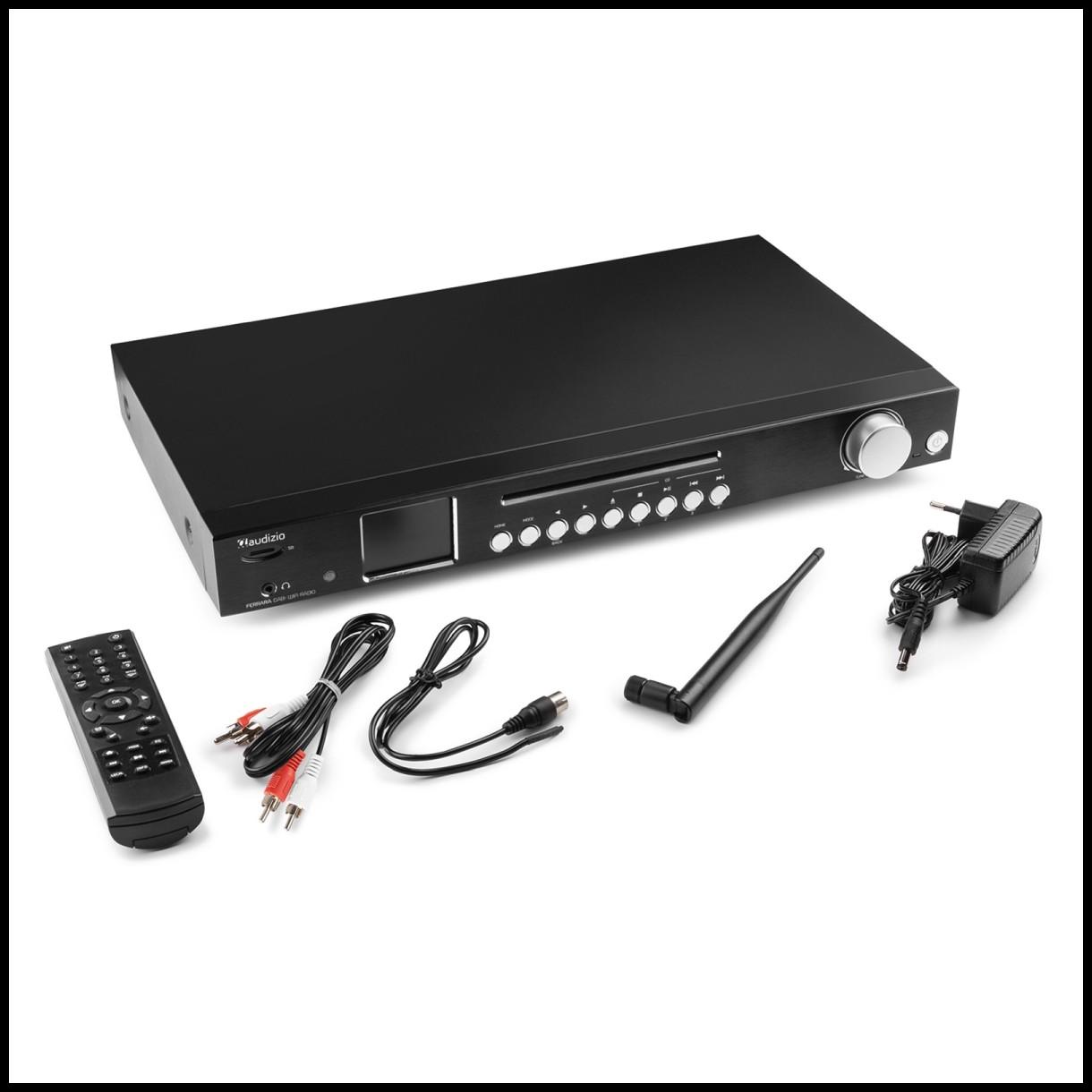 AUDIZIO Ferrara Radio Internet con DAB+/FM e lettore CD