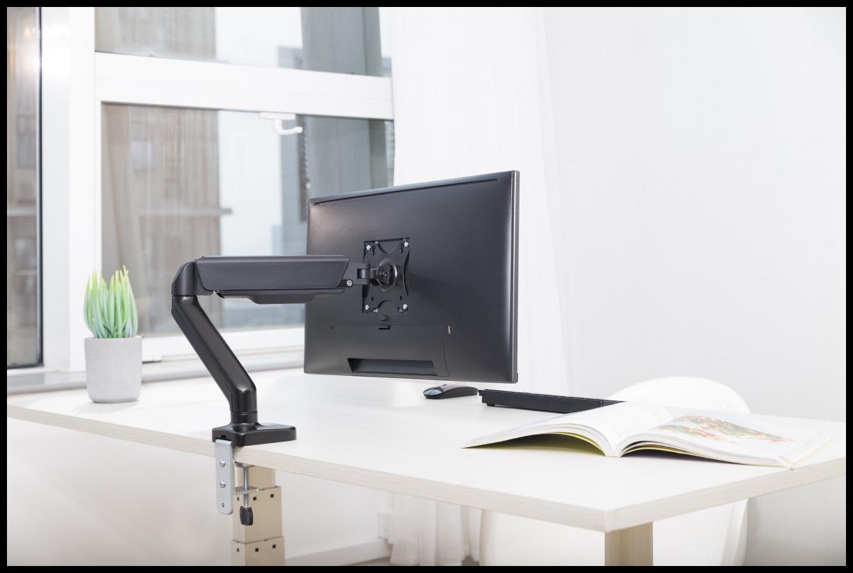 AUDIZIO MAD10G Braccio per monitor singolo con molla a gas 17"- 32"