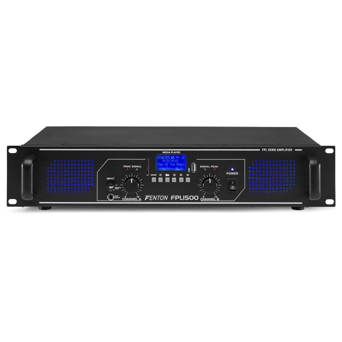 Fenton fpl1500 bt mp3 led eq amplificatore digitale