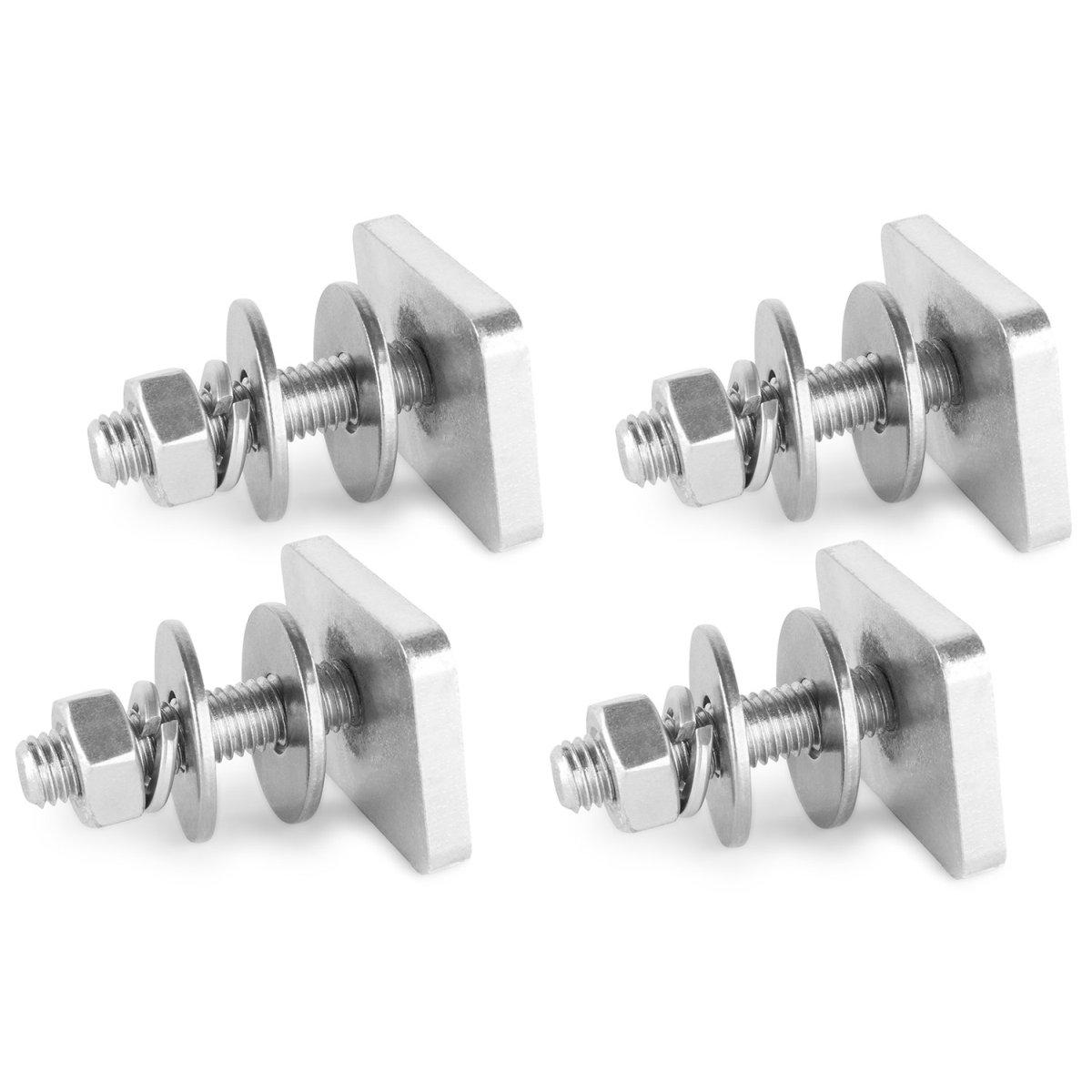 Power dynamics 750sdt set di 4 bulloni con testa a t per tavola da palco