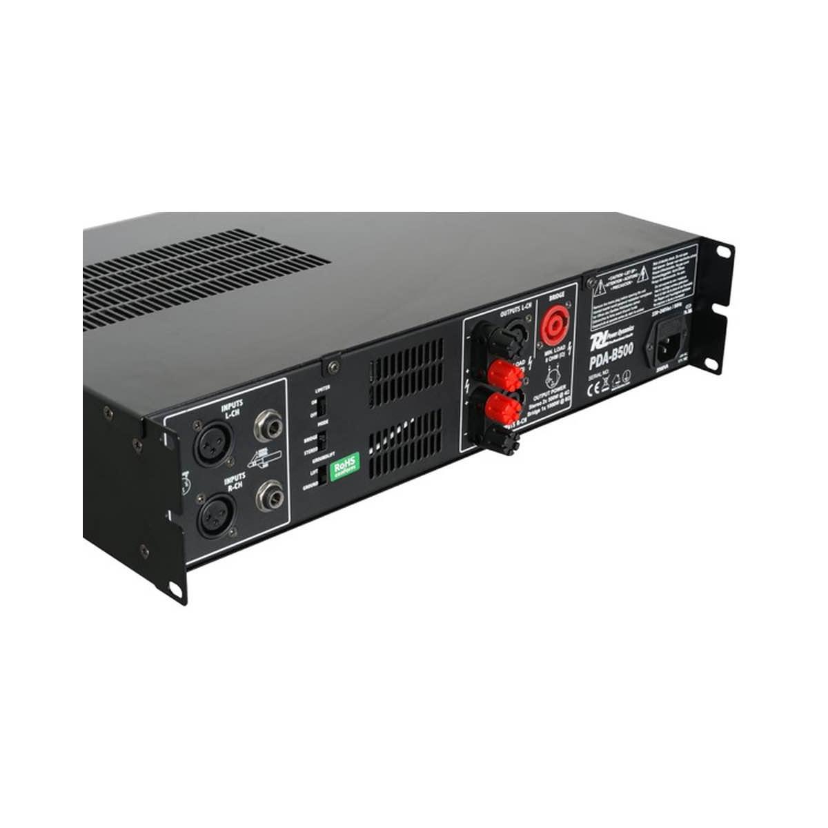Power dynamics pda-b500 amplificatore professionale