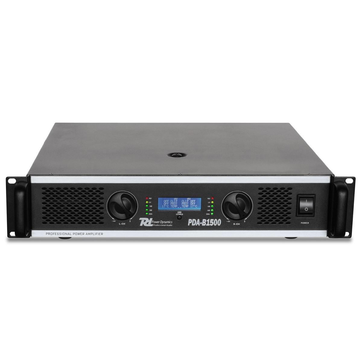 Power dynamics pda-b1500 amplificatore professionale