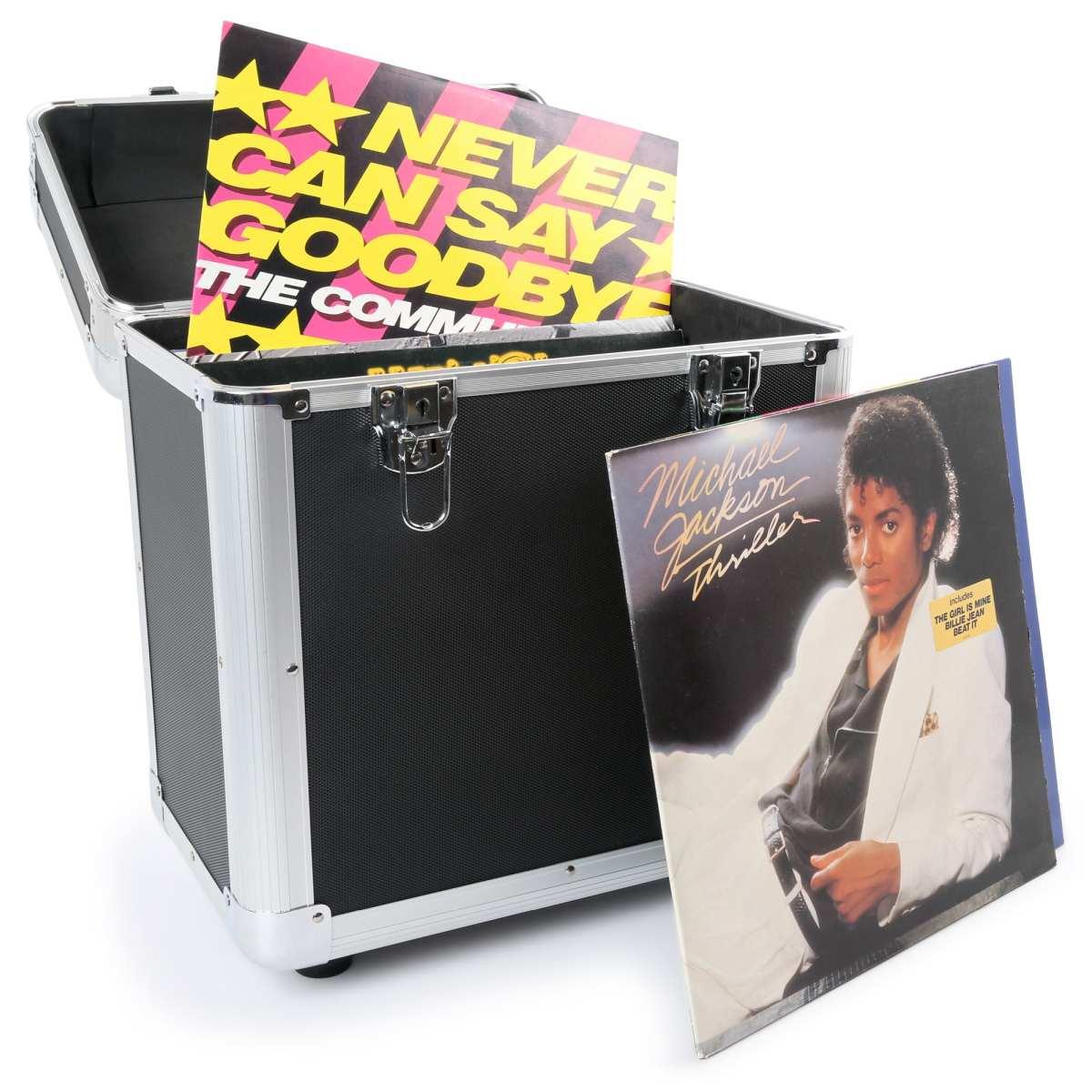 POWER DYNAMICS RC80 CUSTODIA PER DISCHI IN VINILE 12" NERA