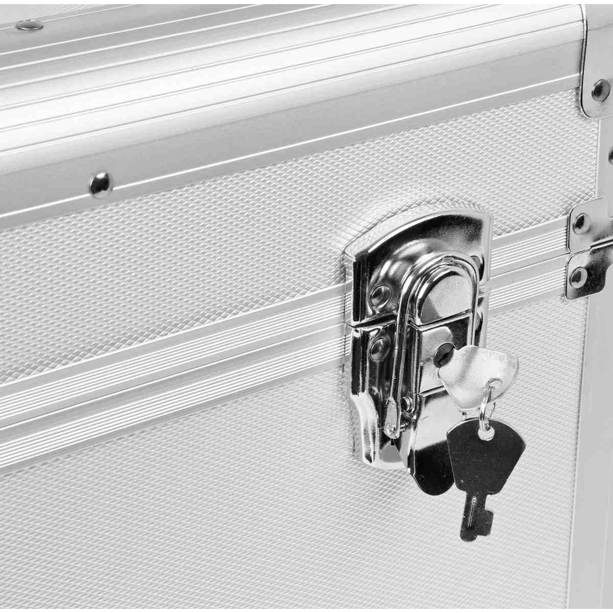 POWER DYNAMICS RC80 CUSTODIA PER DISCHI IN VINILE 12" SILVER