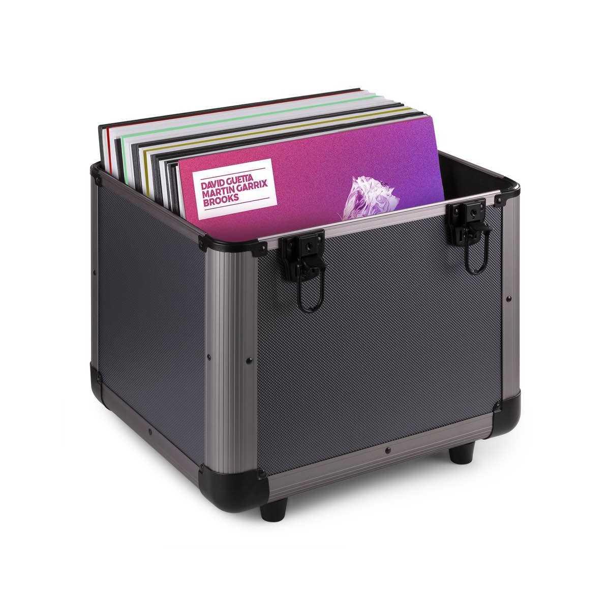 POWER DYNAMICS RC100 CUSTODIA PER DISCHI IN VINILE 12" TITANIO