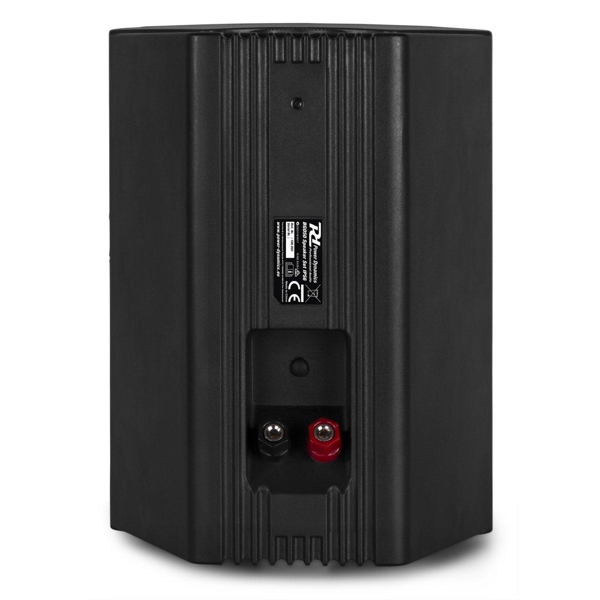 POWER DYNAMICS BGO50V SET DI ALTOPARLANTI DA INTERNO/ESTERNO DA 5,25" 120 W NERO