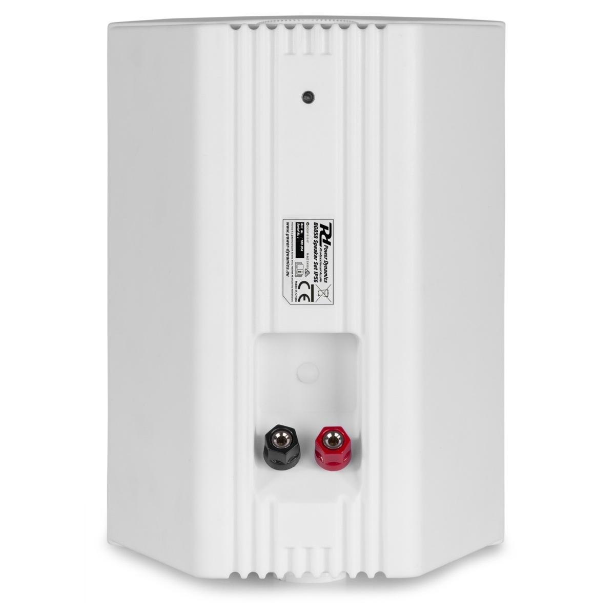POWER DYNAMICS BGO50V SET DI ALTOPARLANTI DA INTERNO/ESTERNO DA 5,25" 120 W BIANCO