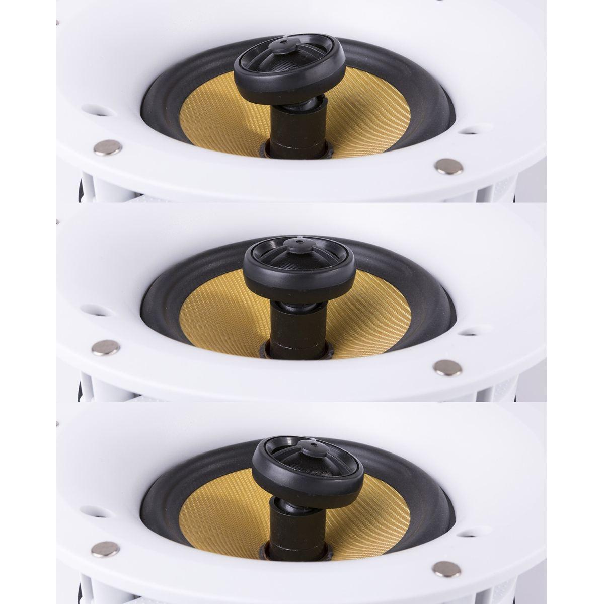 Power dynamics wcs50 set altoparlanti coassiali da soffitto wifi/bt 5,25