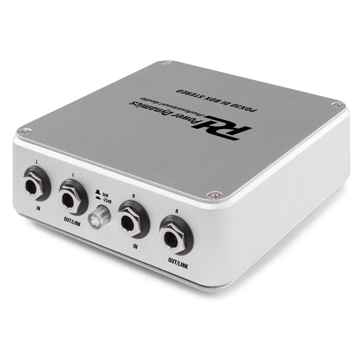 POWER DYNAMICS PDX30 DI BOX Stereo
