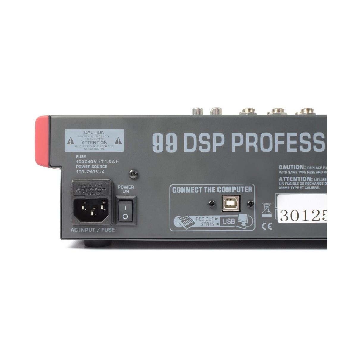 POWER DYNAMICS PDM-S1203 Stage Mixer 12Ch DSP/MP3