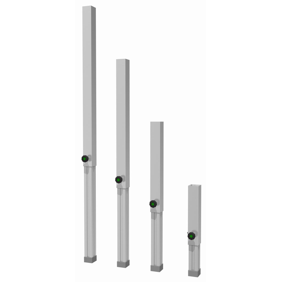 POWER DYNAMICS 750TL GAMBA TELESCOPICA DA PALCO 100-180cm4x