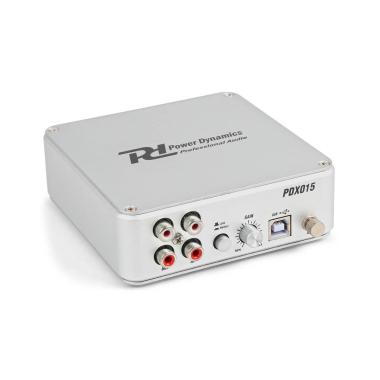 Power dynamics pdx015 usb2.0 preamplificatore fono usb con software
