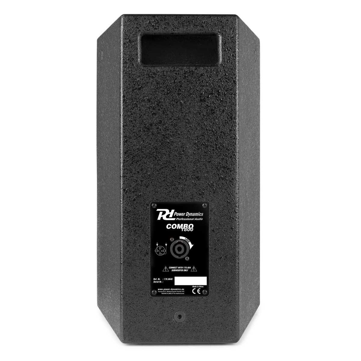 Power dynamics pd combo 1800 subwoofer da 18 + 2x top da 10